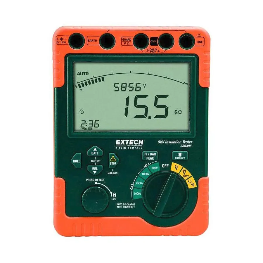 Testador Digital de Isolamento Extech 380396