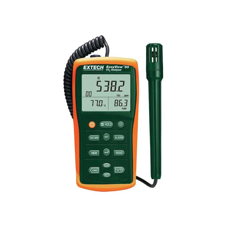 Medidor de Qualidade do Ar Extech EA80 EasyView