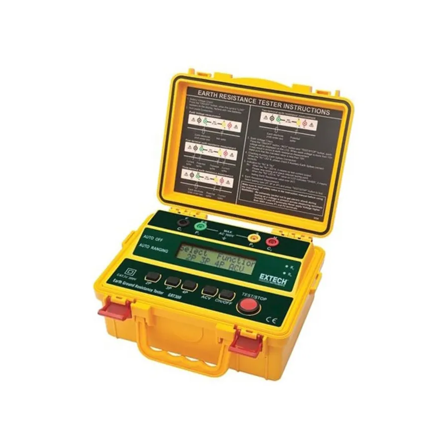 Testador de Resistência de Terra Extech GRT300-NISTL