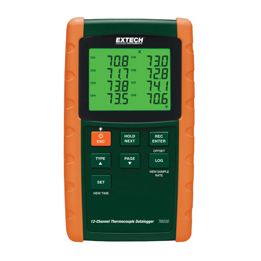 Extech TM500 Termômetro com Registro de Dados