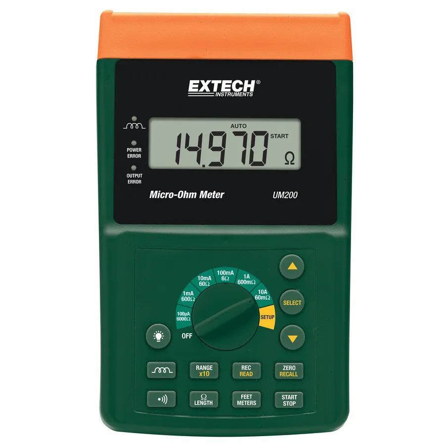 Micro-Ohmímetro Extech UM200-NIST