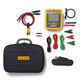 Kit de ferramentas solar Fluke 1537-TLPV1 com testador de resistência de isolamento e cabos de teste