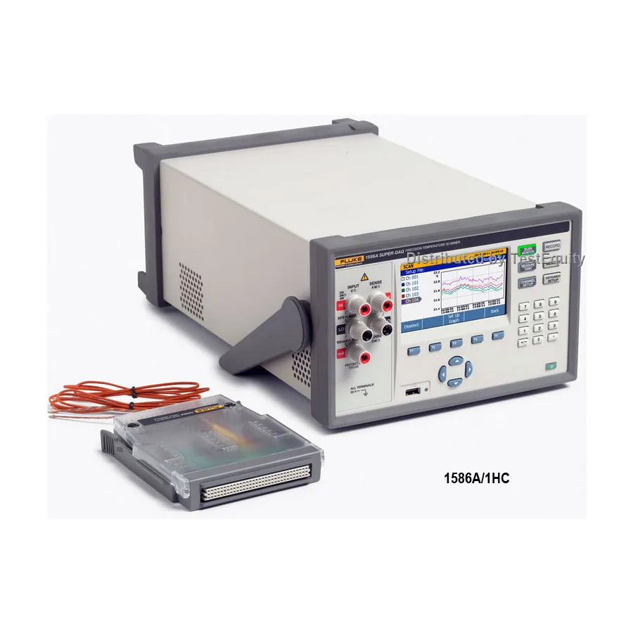 Fluke 1586A/2HC 120 Escâner de Temperatura Super-DAQ