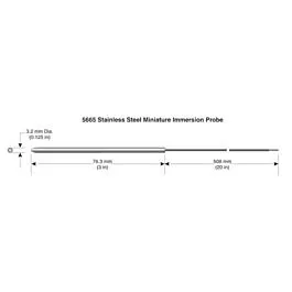 Sonda Termistor de Imersão Fluke Calibration 5665-P