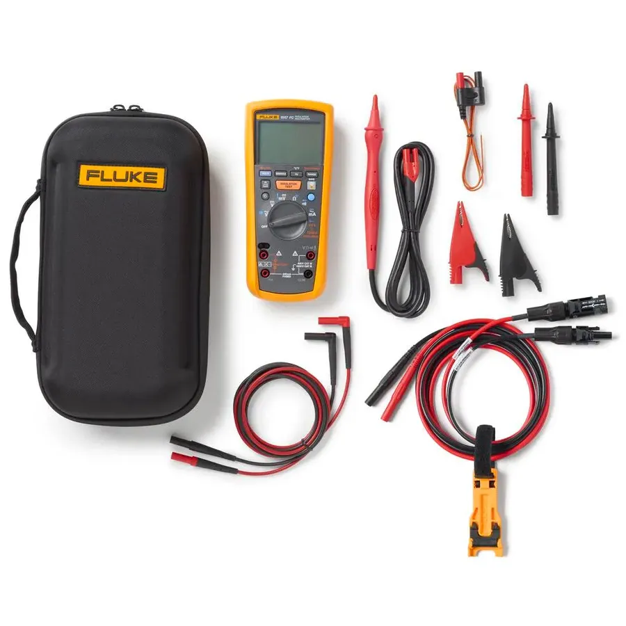 Kit Multímetro de Isolamento Fluke FLK-1587FC-TLPV1