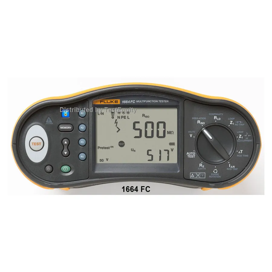 Testador Multiuso de Instalação Fluke FLK-1664FC