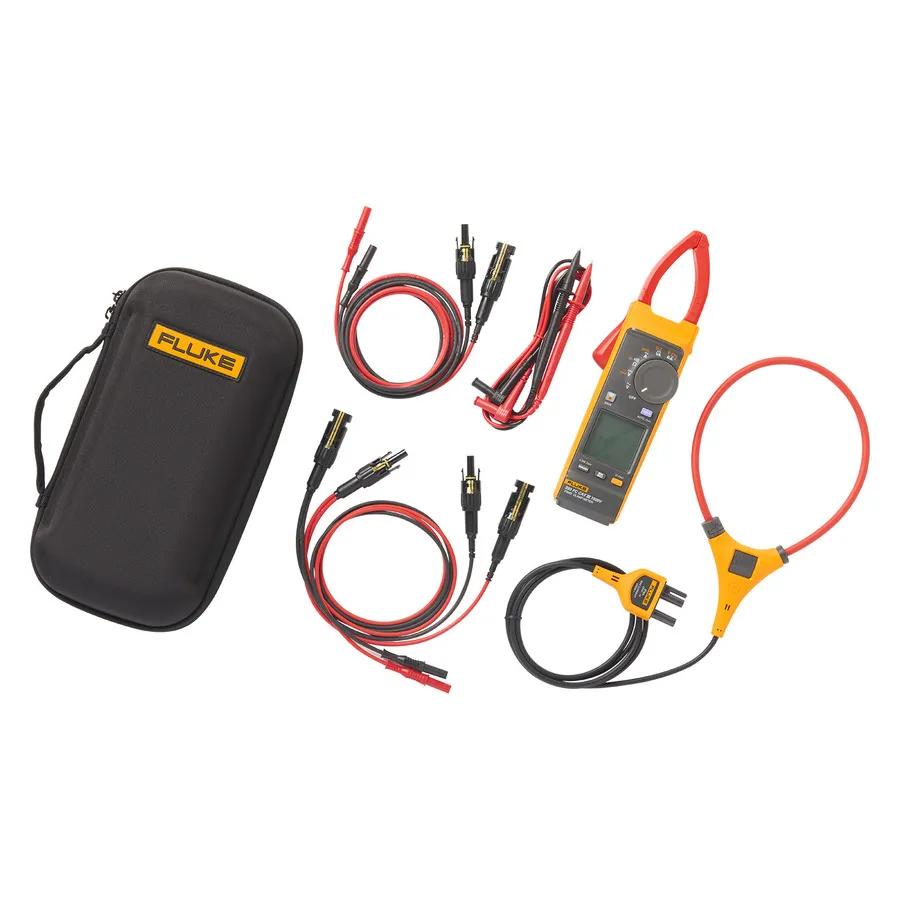 Kit de Medidor de Corrente e Cabos de Teste Solar Fluke FLK-393FC-PVLEAD