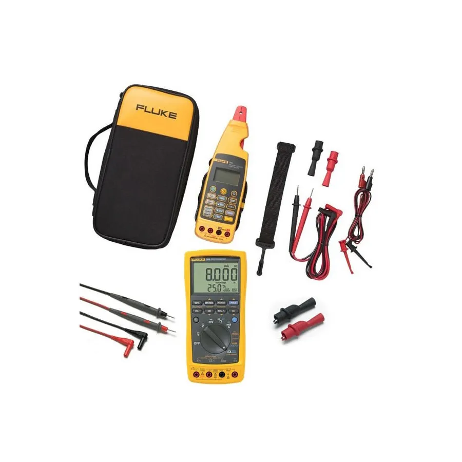 Pacote FLK-789/773 BU: ProcessMeter e Medidor de Corrente de Processo