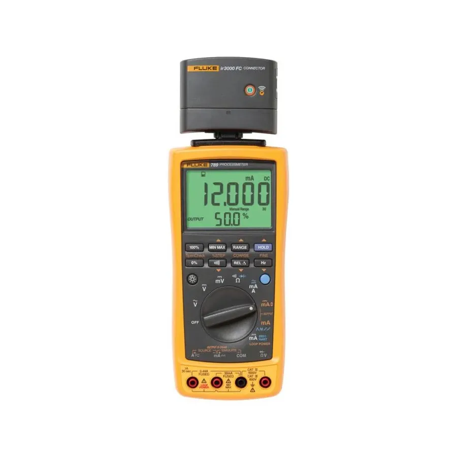 Pacote FLK-789/IR3000 BU: ProcessMeter com Fluke Connect