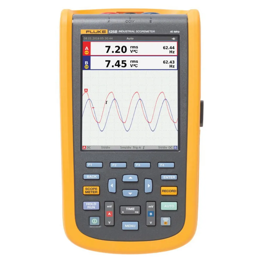 Osciloscópio Industrial Portátil Fluke FLUKE-125B/INT/S