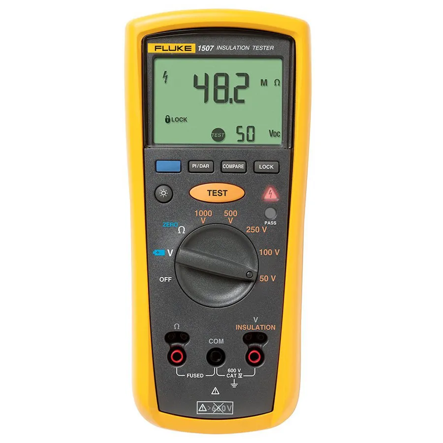 Fluke FLUKE-1507 CAL Testador de Resistência de Isolamento