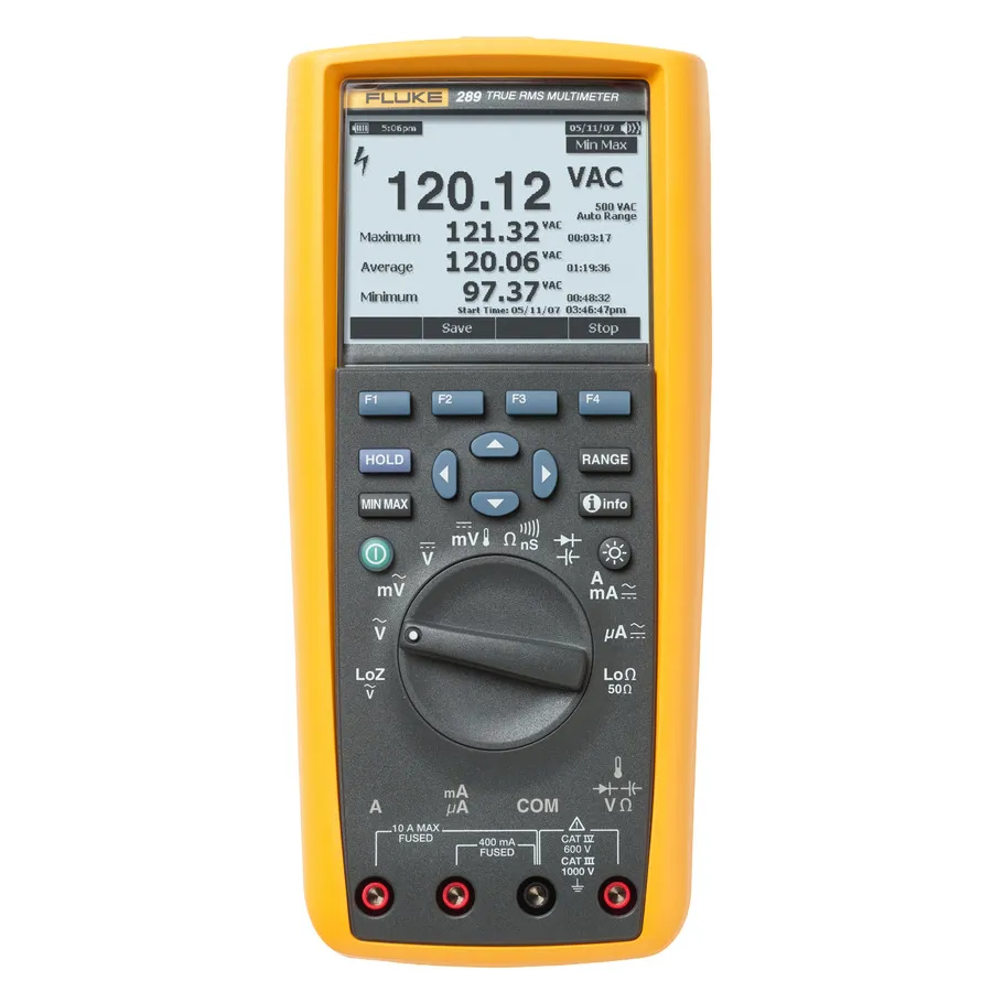 Fluke FLUKE-289 CAL Multímetro True-RMS de Data Logging
