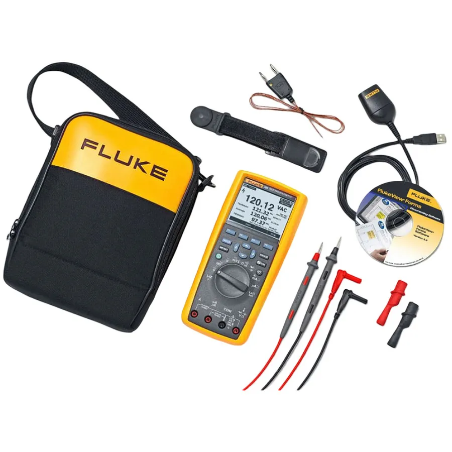 Fluke FLUKE-289/FVF Multímetro de Data Logging com Software FlukeView Forms