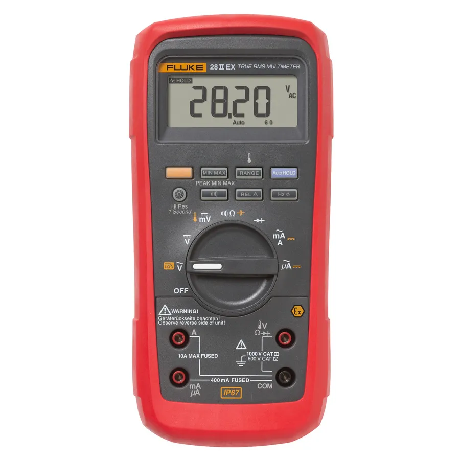 Fluke 28IIEX/NA Multímetro Digital Intrinsecamente Seguro