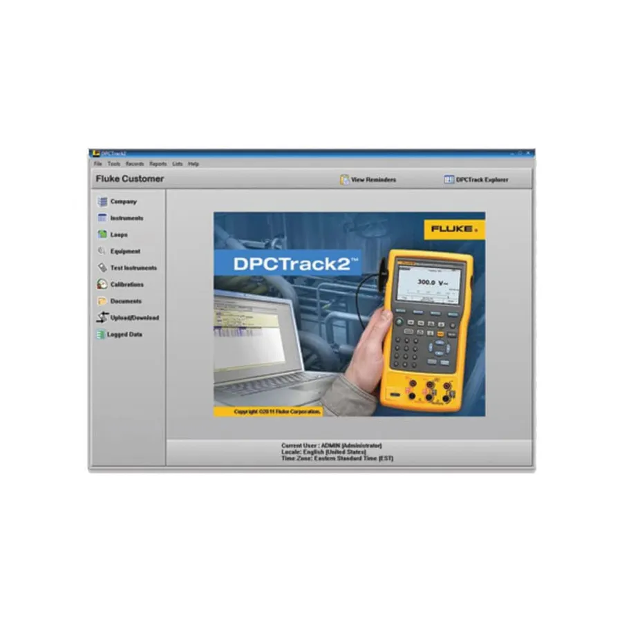 Software Fluke FLUKE-750SW DPCTrack2