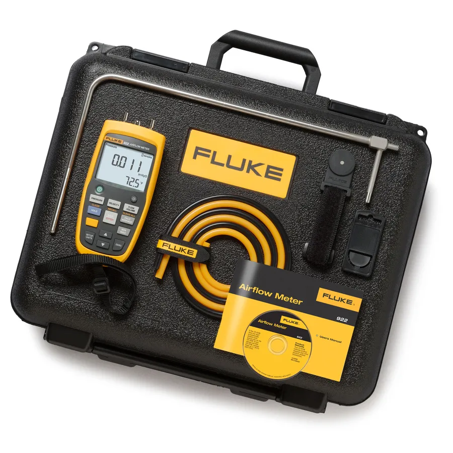 Kit Medidor de Fluxo de Ar Fluke FLUKE-922/KIT