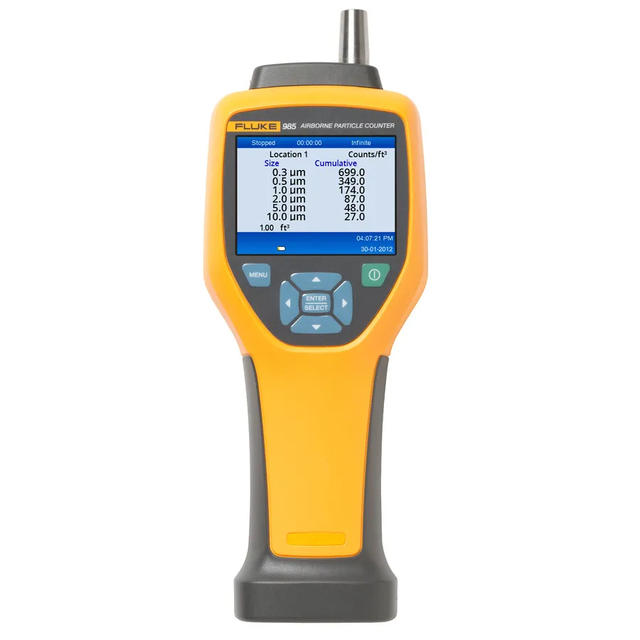 Fluke FLUKE-985 Contador de Partículas Aerotransportadas