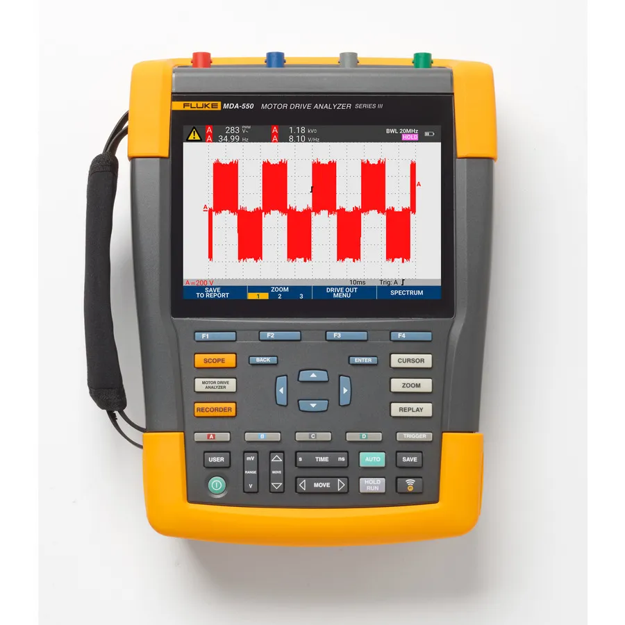 Fluke FLUKE-MDA-550-III Analisador de Acionamento de Motor