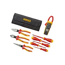 Kit Iniciante Fluke IB376K 376 FC Medidor de Garra True-RMS e Ferramenta Manual