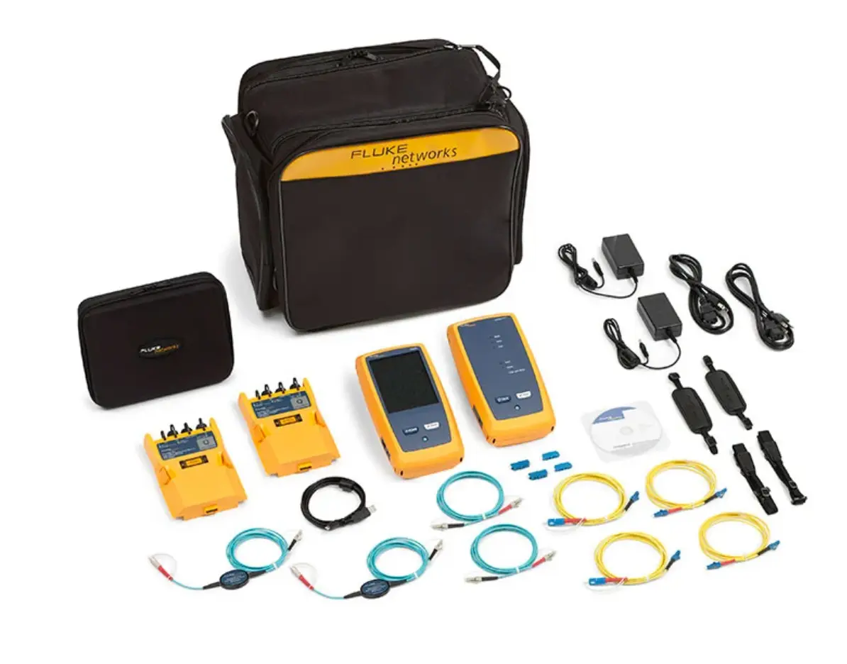 Kit OLTS Quad CertiFiber Pro 2 da Fluke Networks CFP2-100-Q