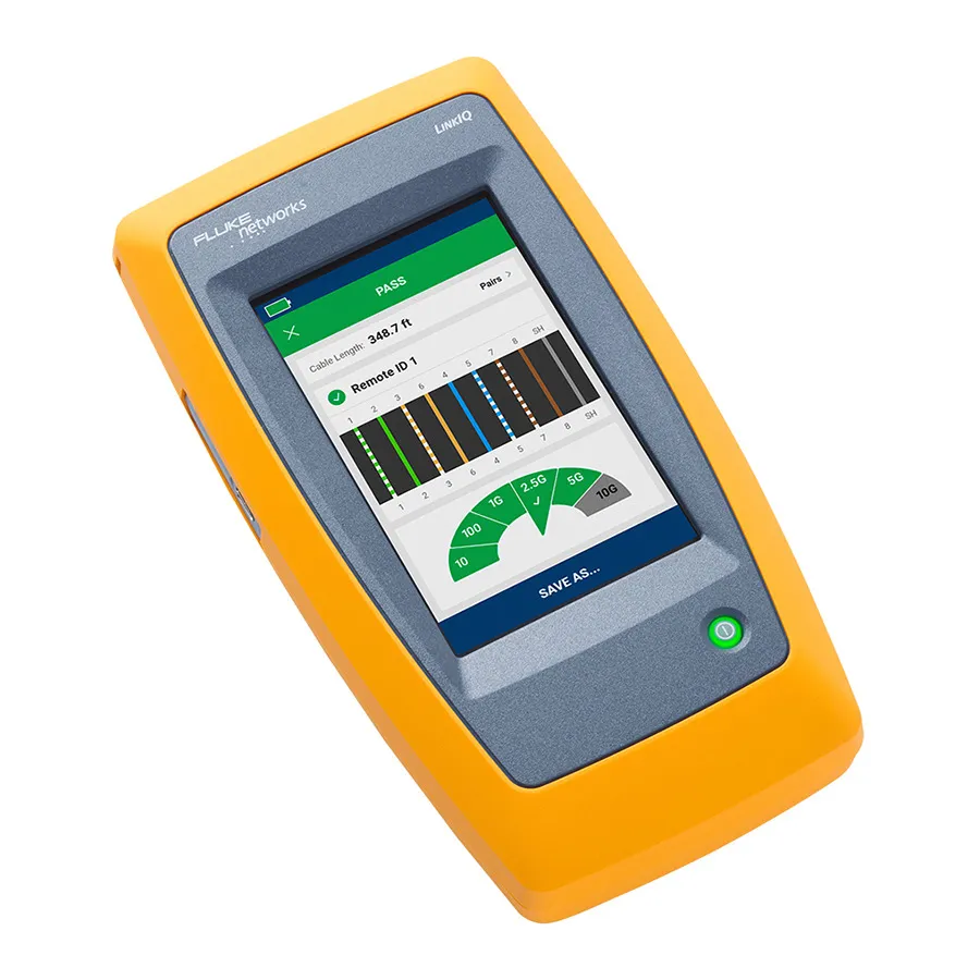 Testador de Cabo e Rede Fluke Networks LIQ-100/FPC3