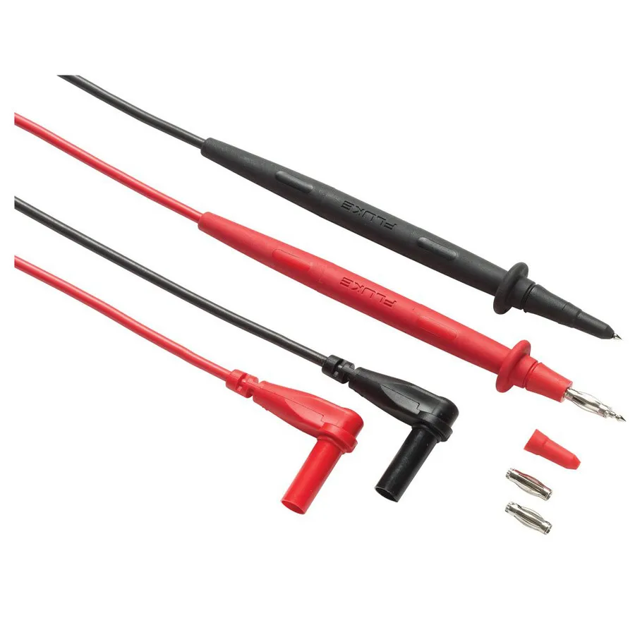 Conjunto de Sonda de 2/4 mm e Cabos de Teste de Silicone Fluke TL76