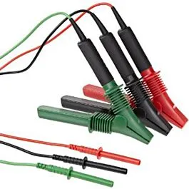 Cabos de Teste Integral Fluke TLK1550-RTLC & Clipe de 10kV