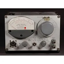 Amplificador Sintonizado General Radio 1232A e Detector Nulo