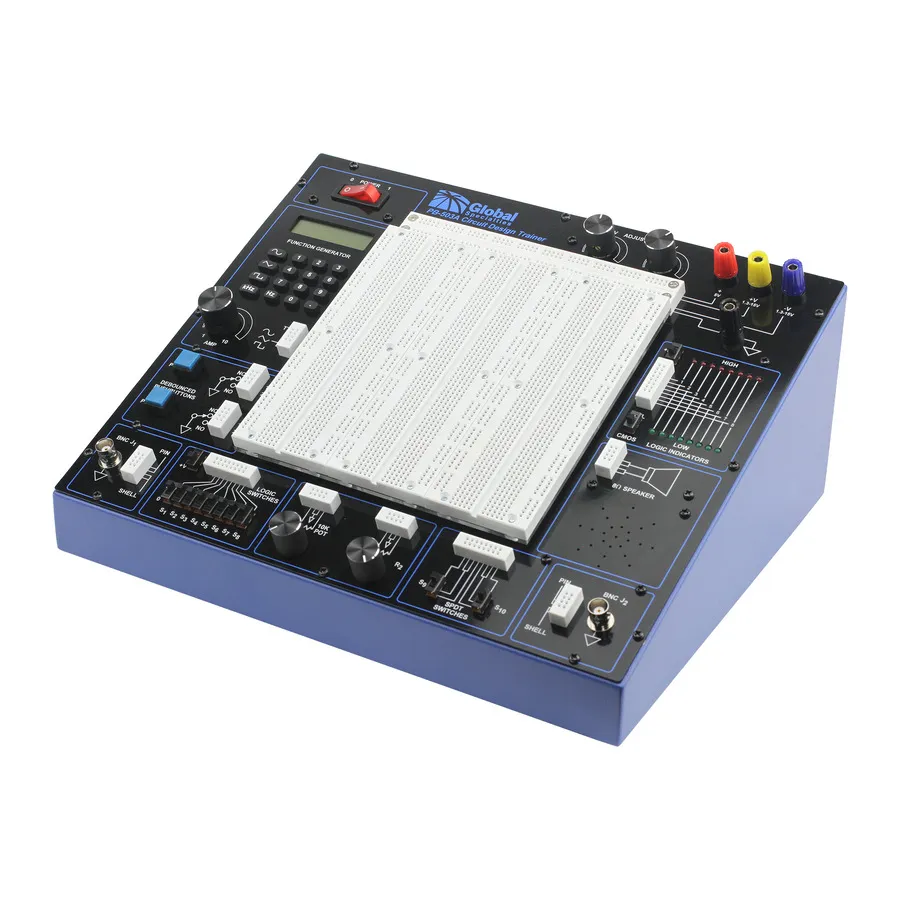 Treinador de Design de Circuitos Móvel Global Specialties PB-503A