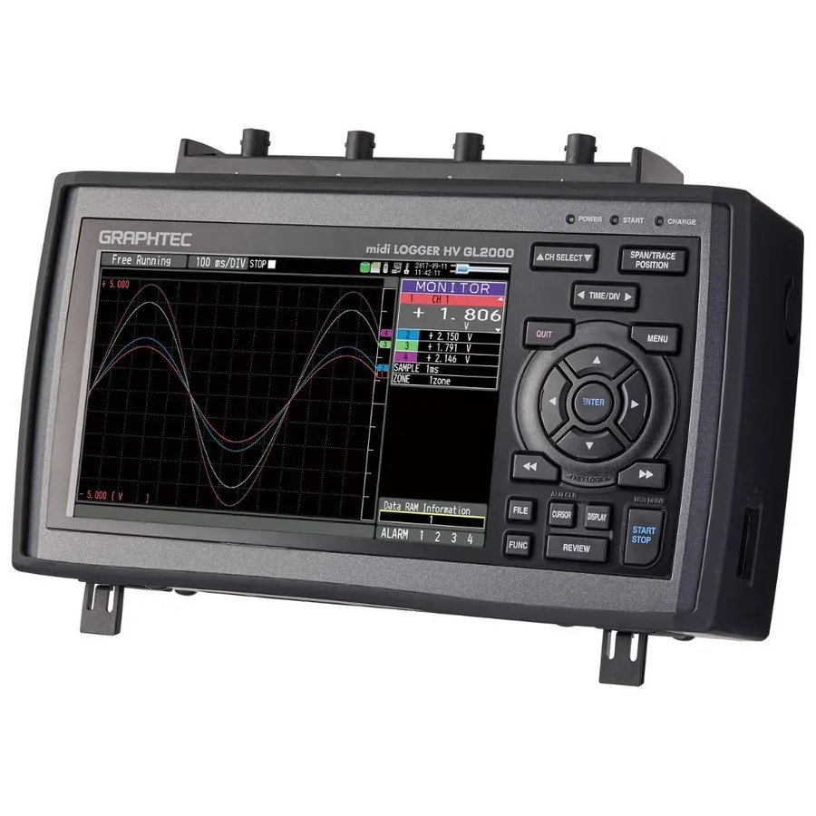 Registrador de Dados de Alta Velocidade Graphtec GL2000
