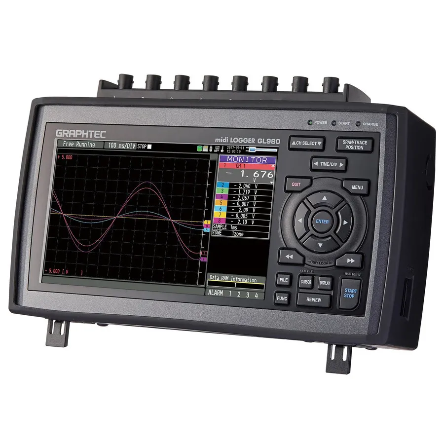 Graphtec GL980 Registrador de Dados de Alta Velocidade