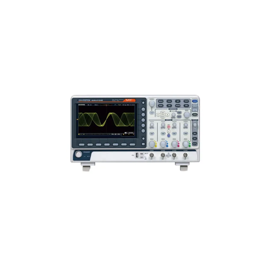 GW Instek GDS-2204E Osciloscópio Digital 200MHz