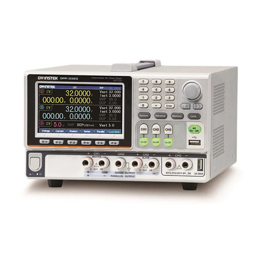 Fonte de Alimentação DC Programável GW Instek GPP-3323 (LAN+GPIB)