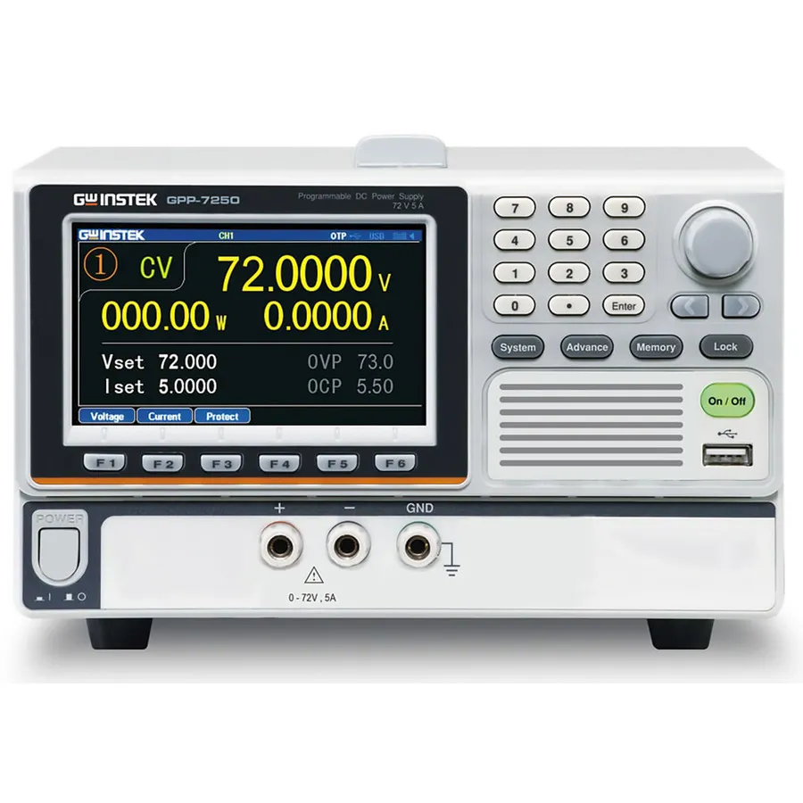Fonte de Alimentação CC Programável GW Instek GPP-7250G com GPIB