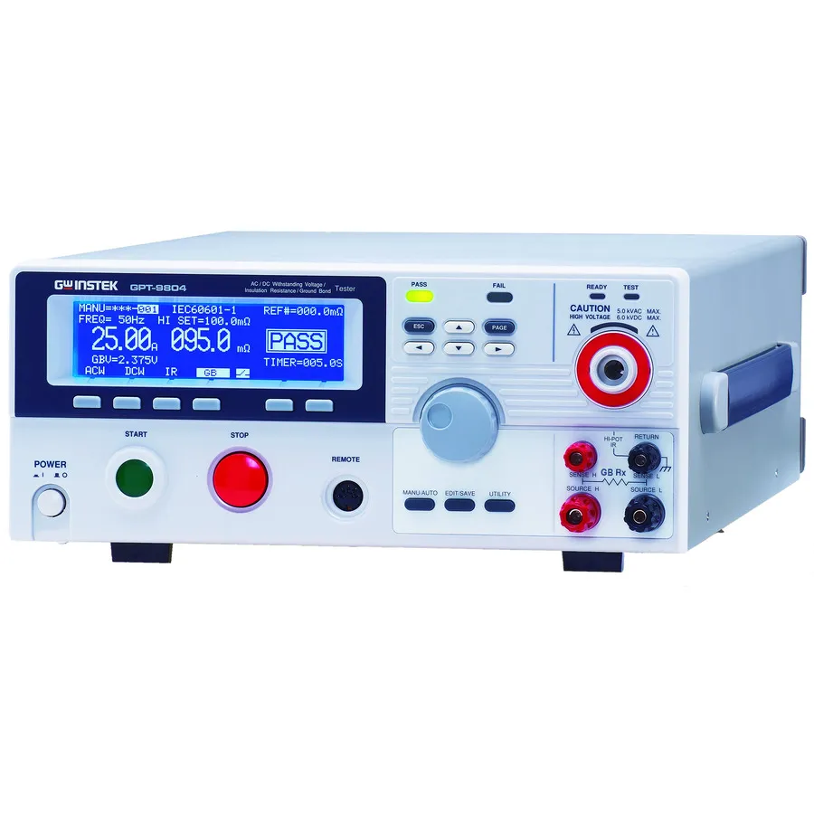 GW Instek GPT-9804 Testador de Segurança Elétrica