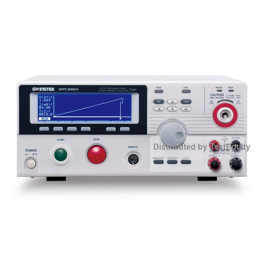 GW Instek GPT-9904 Testador de Segurança Elétrica