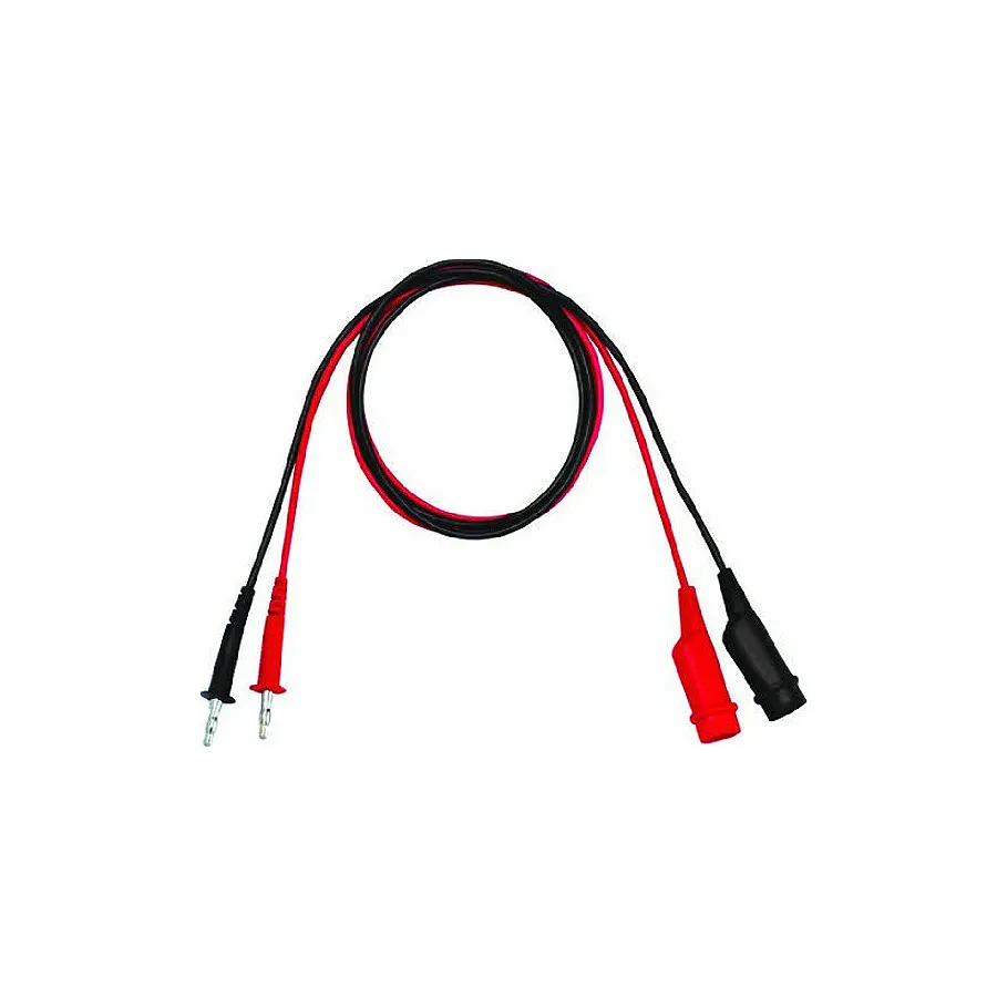 Cabo de Teste GW Instek GTL-105A, Jacaré para Banana, 3A, 1m