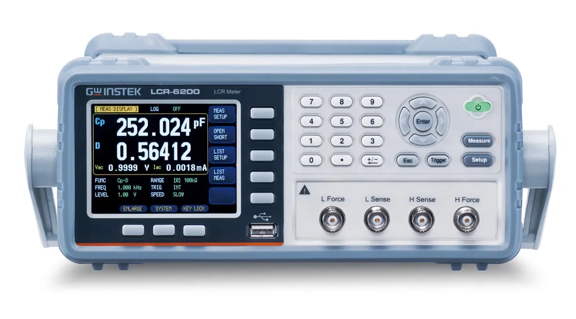 Medidor LCR de Alta Precisão GW Instek LCR-6020