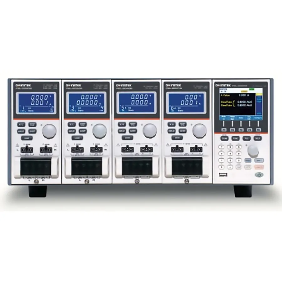 GW Instek PEL-2004B Mainframe de Carga Eletrônica CC com 4 Slots