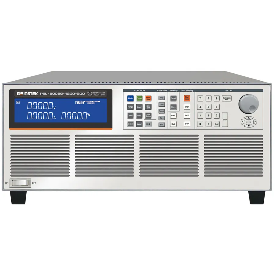 Carga Eletrônica DC de Alta Potência GW Instek PEL-5005G-1200-200