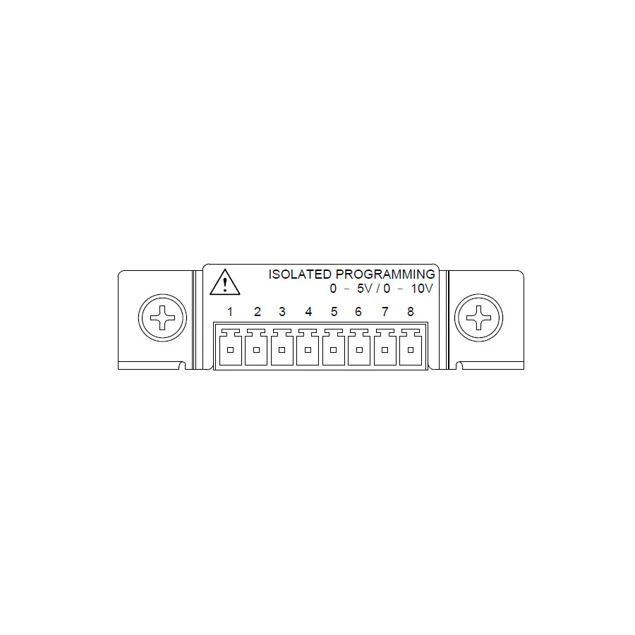 Placa de Controle Remoto de Tensão Isolada GW Instek PSU-ISO-V