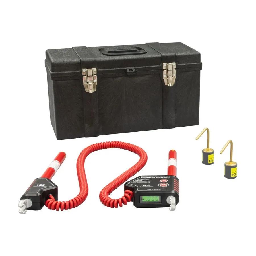 HDE DVM-80UVM Voltímetro Digital de Duplo Bastão