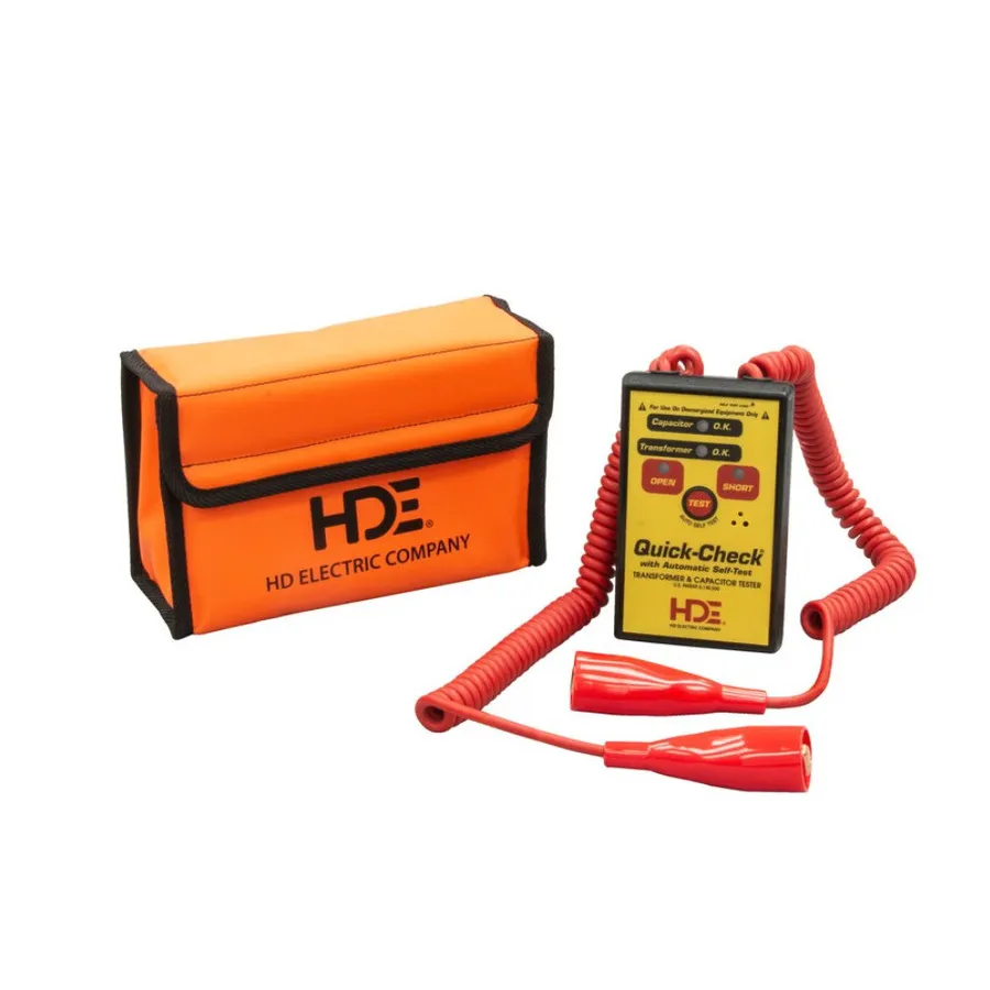 Testador de Transformador e Capacitor HDE QC-AST-N