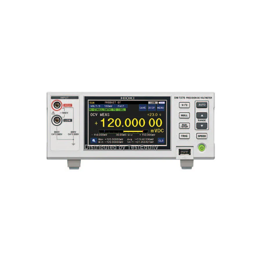 Voltímetro CC de Precisão Hioki DM7275-03