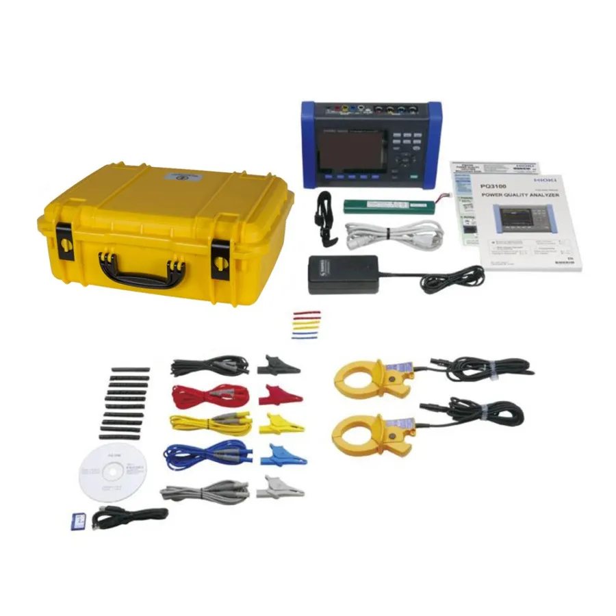 Kit Analisador de Qualidade de Energia Hioki PQ3100-02/600