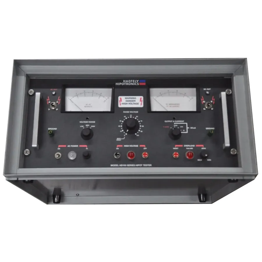 Testador de Rigidez Dielétrica CA/CC Hipotronics HD115-A