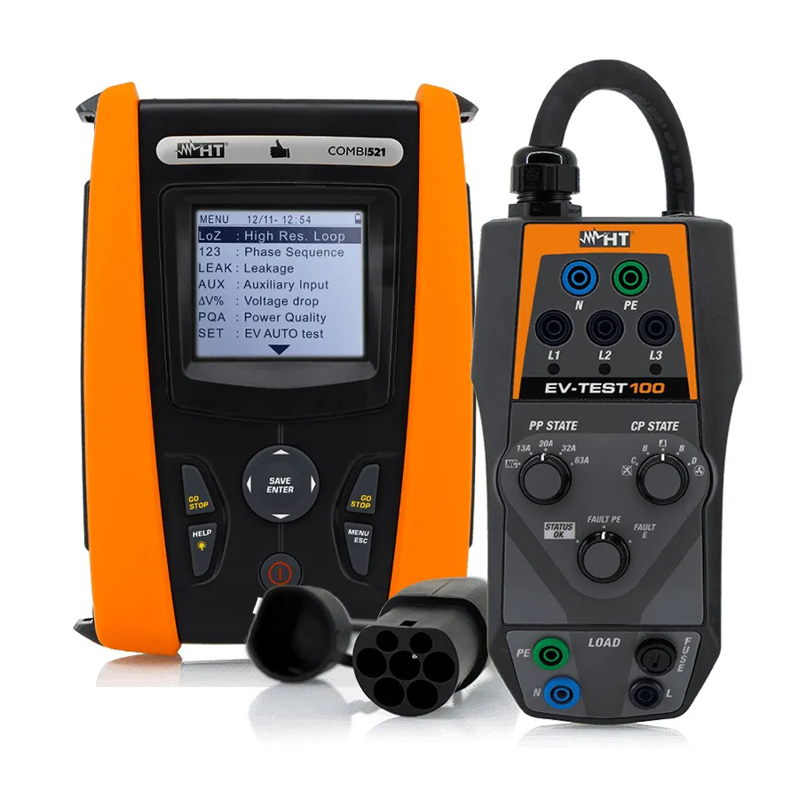 Testador de Instalação Elétrica Multifunção HT Instruments Combi 521EV