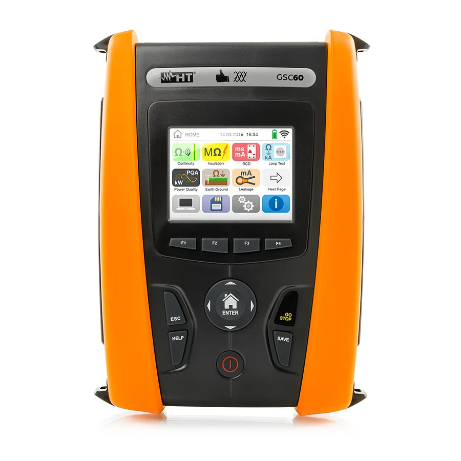 HT Instruments GSC60 Analisador de Qualidade de Energia
