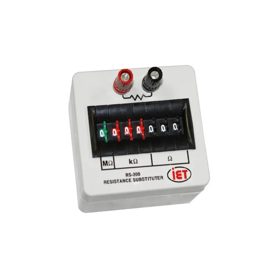 IET Labs RS-200 Caixa de Décadas de Substituição de Resistência