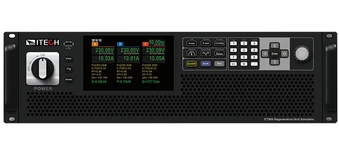 Simulador de Rede Regenerativo de Alto Desempenho ITECH IT7915P-350-90